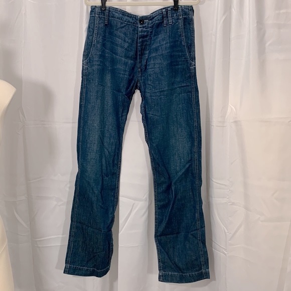 Armani Exchange jeans Straight Leg Lightweight sz 32 weekend streetwear preppy - Picture 1 of 8